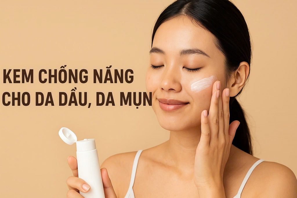 Kem chống nắng cho da dầu