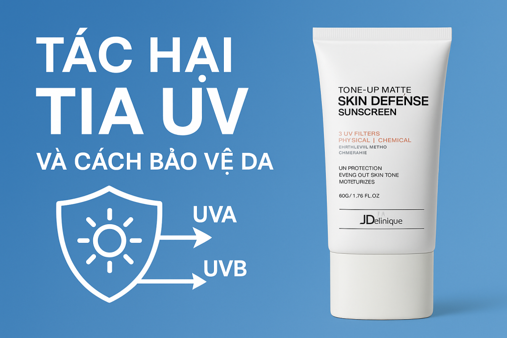 tác hại của tia UV