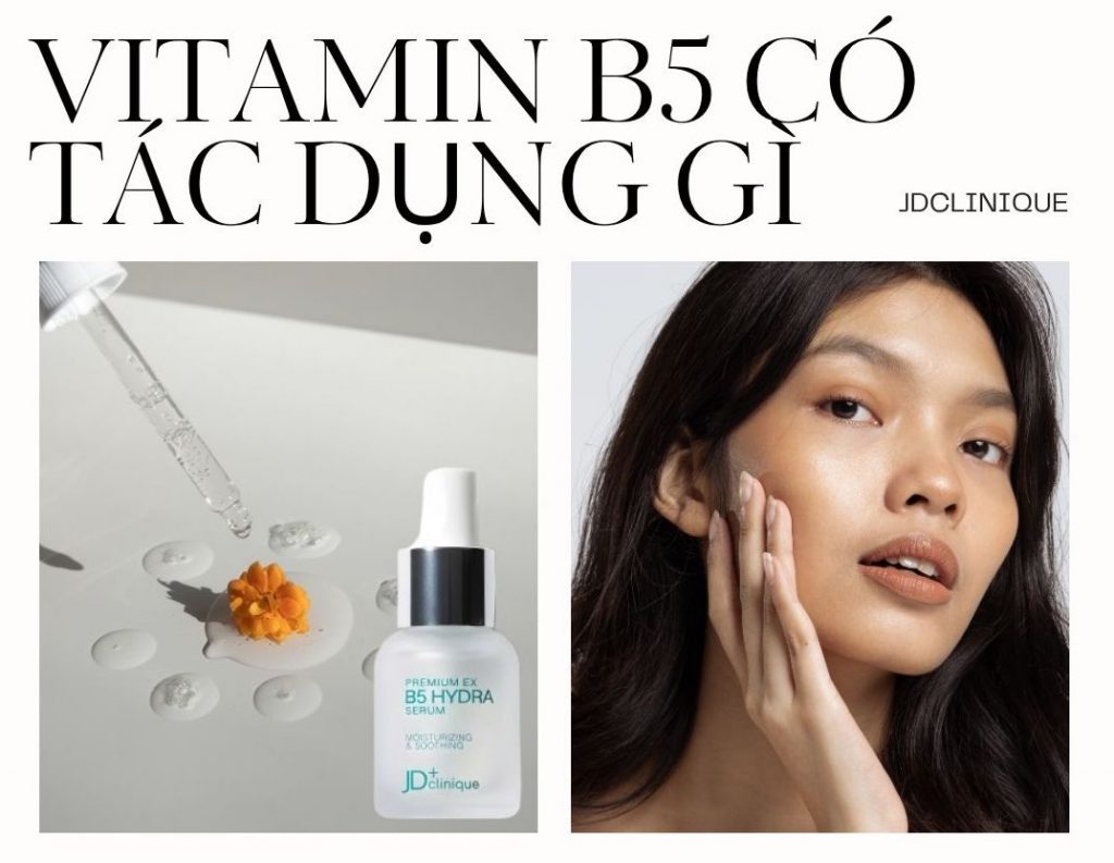vitamin b5 có tác dụng gì